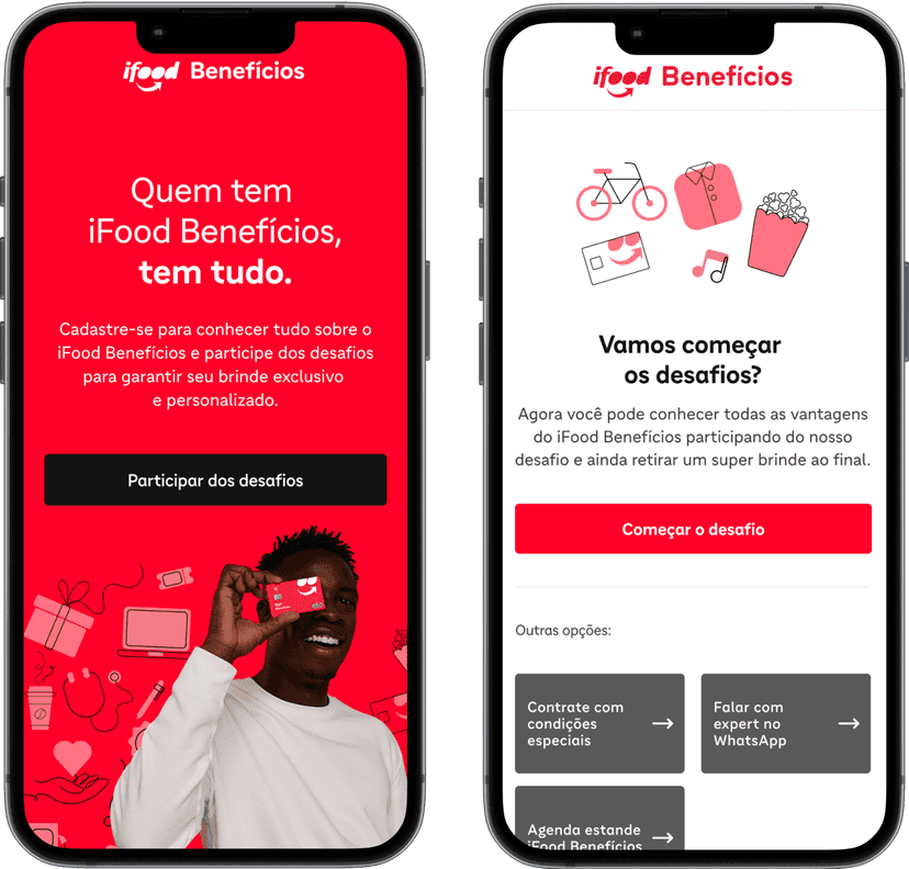Gestão de brindes + Jogo de trilhas